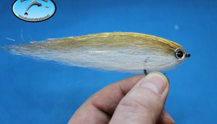 Predator fly tying material Pearl Crinkle hair Pike great for Pike flies!